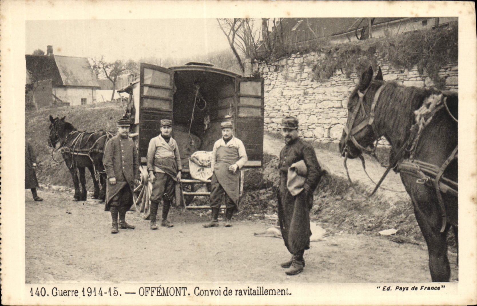 Offémont — Convoi de ravitaillement — Ed. Pays de France