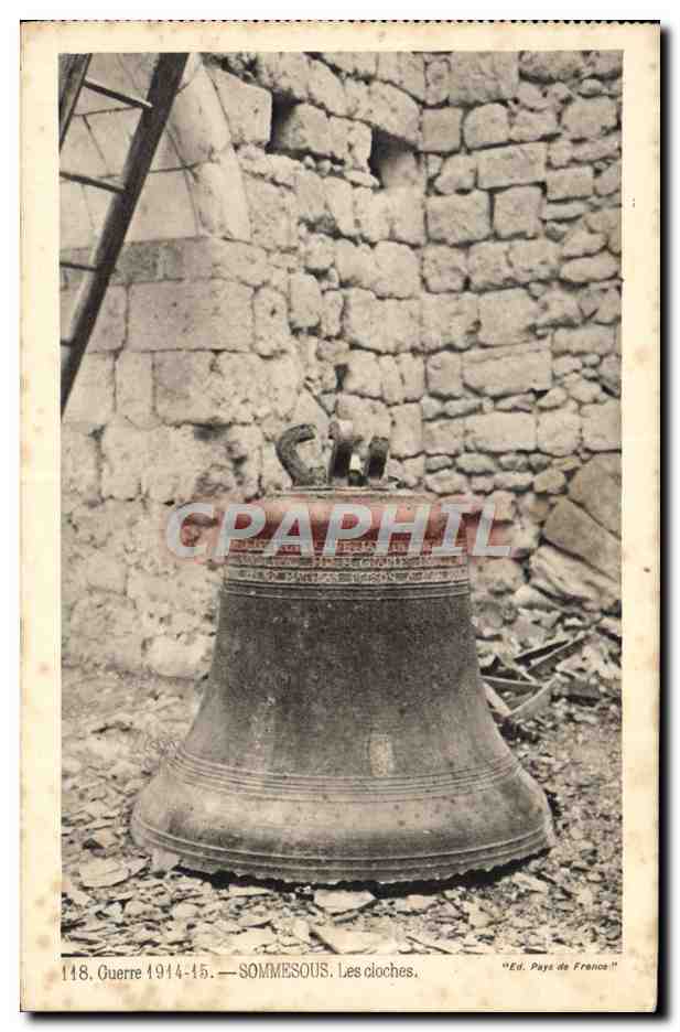 CPA Guerre Sommesous Les Cloches