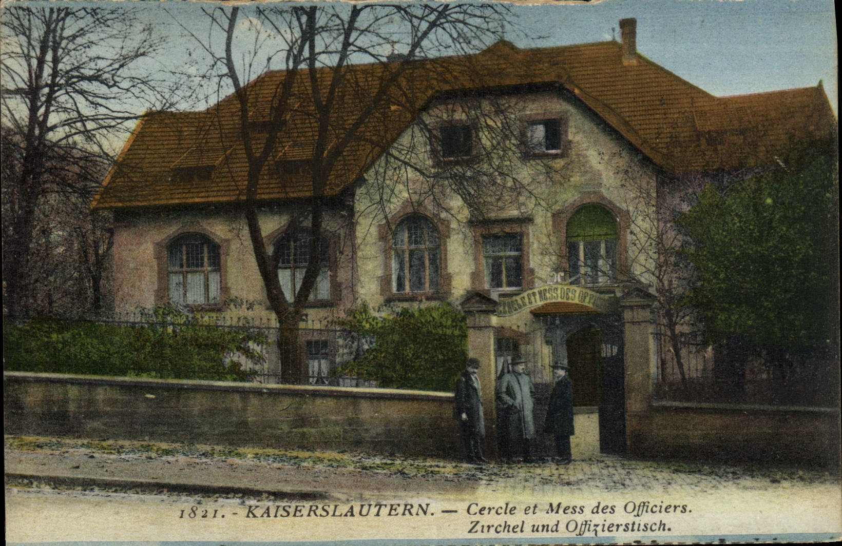 Kaiserslautern — Cercle et Mess des Officiers — Zurchel und Offizierstisch