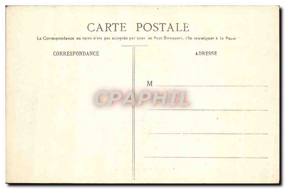 CPA Etang De La Ferme Du Chameau — Rückseite