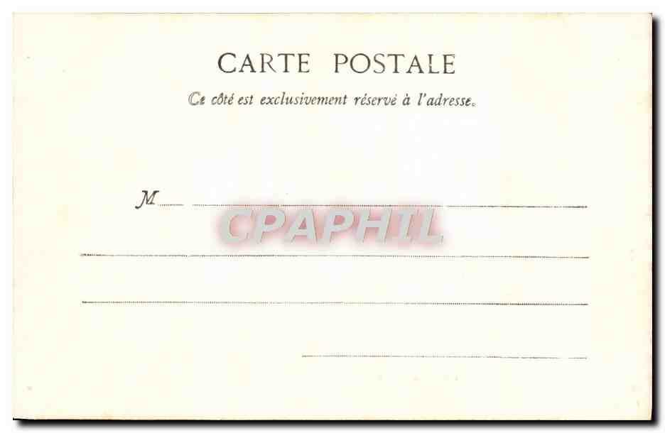 CPA Chalons Sur Marne La Fontaine Monumentale — Verso