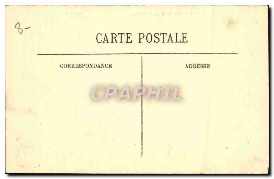 CPA Montargis Boulevard Du Rempart Bateau — Rückseite