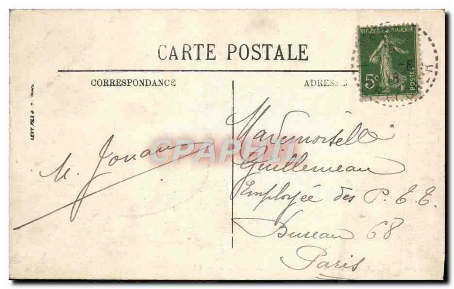 CPA Blois Vue Generale De La Levee De Saint Die — Rückseite