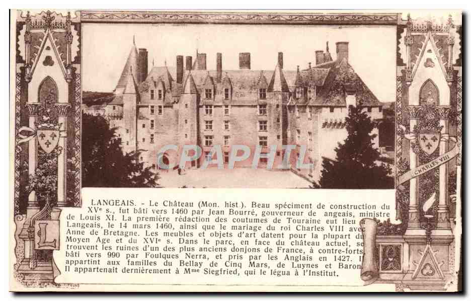 CPA Langeais Le Chateau 