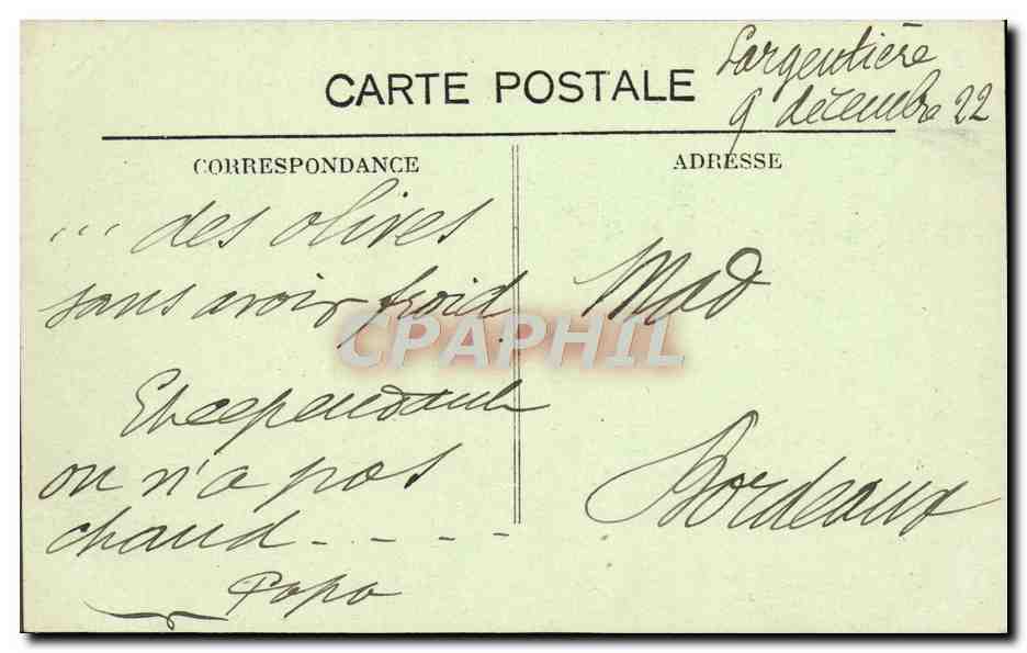 Pittoreske Orte der ARDÈCHE — Der Pont d'Arc und der Felsen von Charlemagne — Verlag: Brunel, Puy-en-Velay — Rückseite