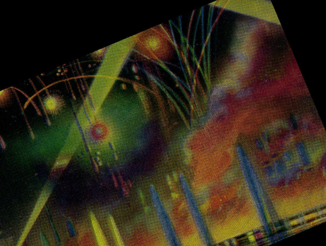 CPM New York World Fair 1940 Night Display Central Mall Fireworks A Spectacle Of Fire