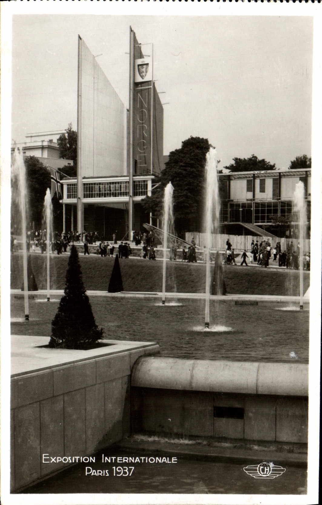 Pavillon der Norwegen — Internationale Ausstellung Paris 1937 — CHI PAUHIL
