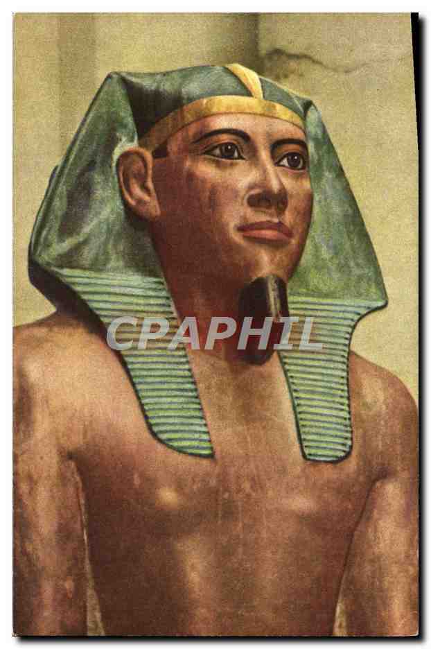Pharaon Khéphren — bâtisseur de la deuxième pyramide — Bureau Commercial Oriental, Port-Saïd