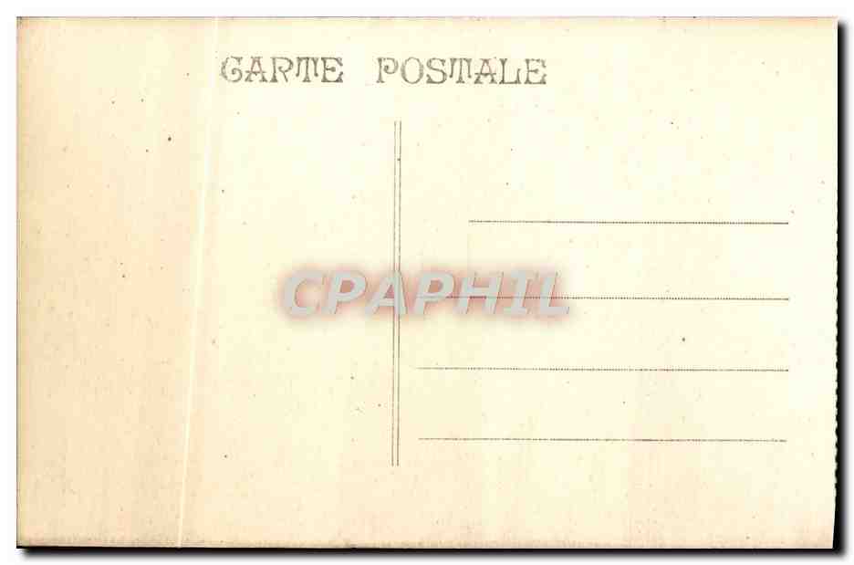 CPA Marseille Exposition Coloniale 1922 Palais de l'Algerie Le minaret — Verso