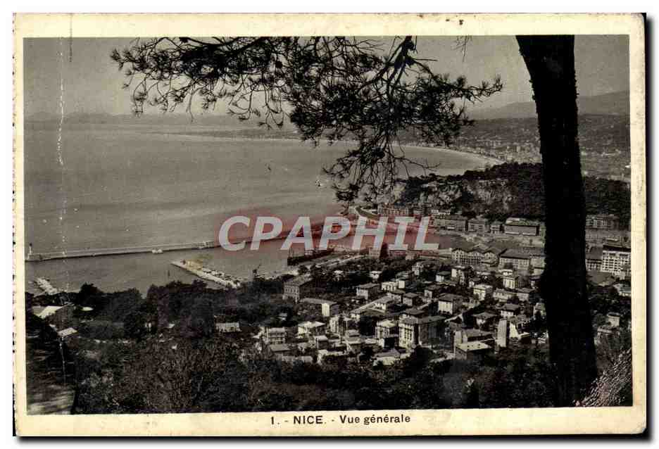 CPA Nice Vue Generale