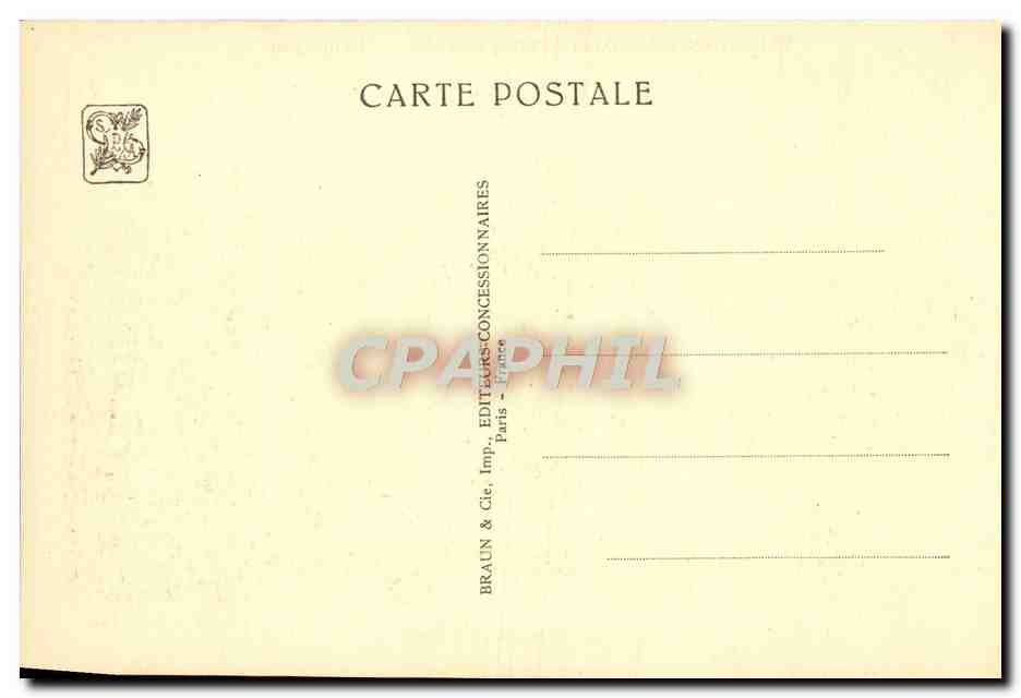 CPA Exposition Coloniale Internationale Paris 1931 Musee de l'Indochine Pavillon du Cambodge  — Rückseite