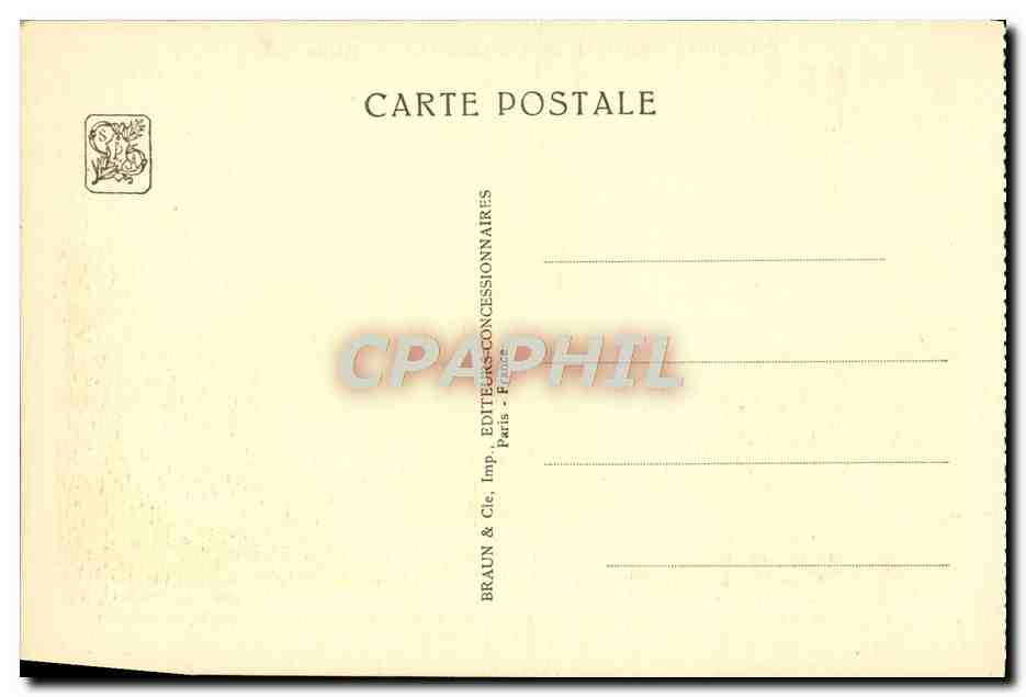 CPA Exposition Coloniale Internationale Paris 1931 Pavillon de l'Annam — Rückseite