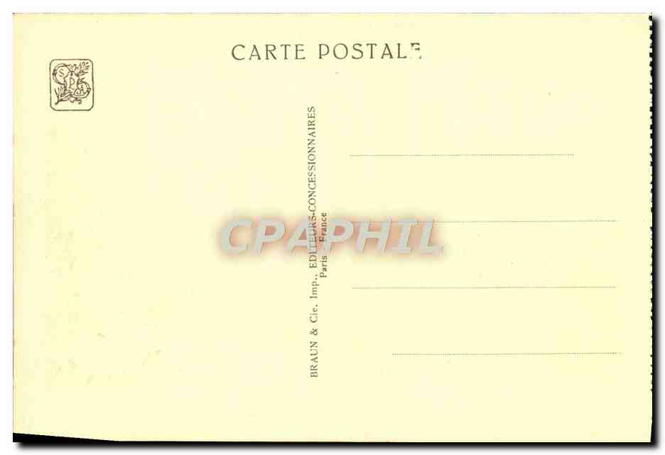 Palais de l'A.O.F. — Exposition Coloniale Internationale — Paris 1931 — Verso
