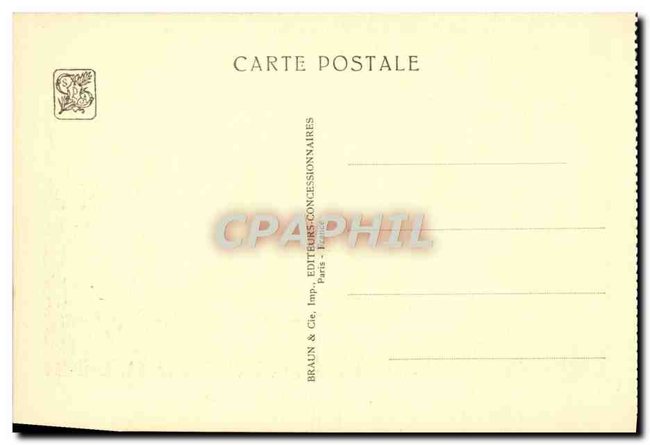 Algerien — Minaret — Internationale Kolonialausstellung — Paris 1934 — Rückseite