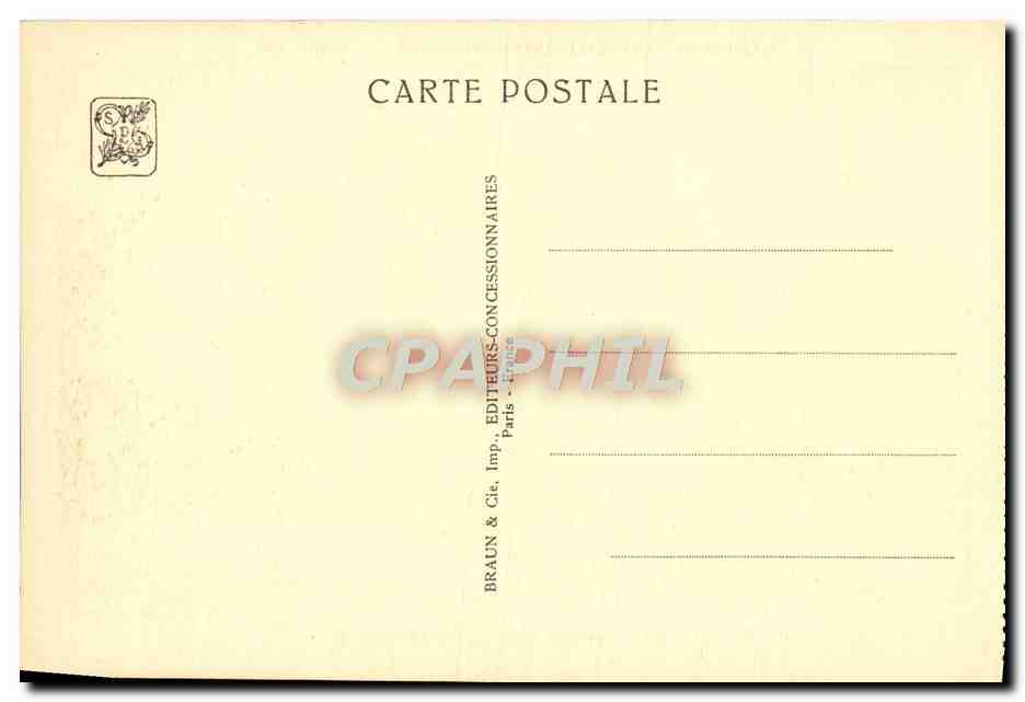 Internationale Kolonialausstellung — Paris 1934 — Der Garten des belgischen Kongo — Pavillon der Verkehr — Rückseite