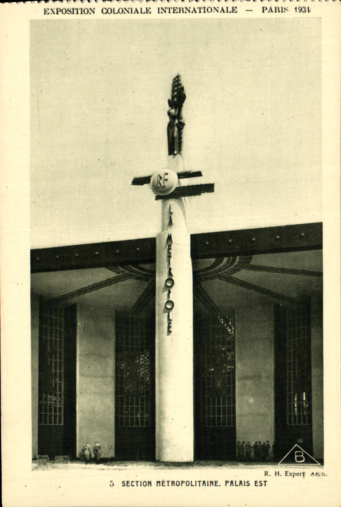 CPA Exposition Coloniale Internationale Paris 1931 Section metropolitaine Palais Est