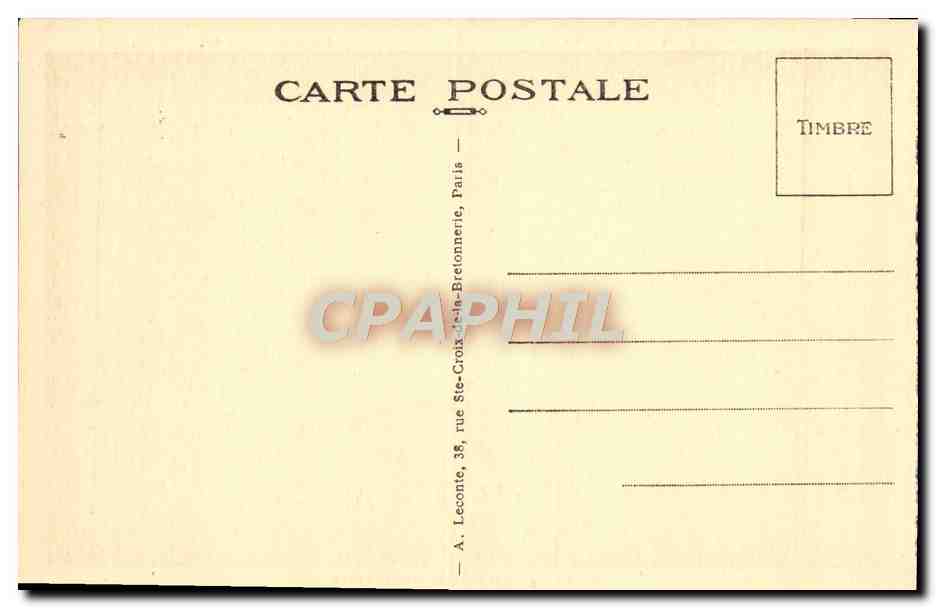 CPA Malmaison La Salle a manger et les surtouts de table  — Rückseite