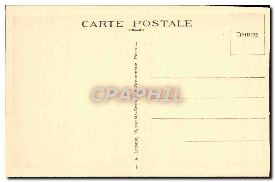 CPA Malmaison Le Salon de Billard et les tapisseries des Gobelins Napoleon 1er — Rückseite