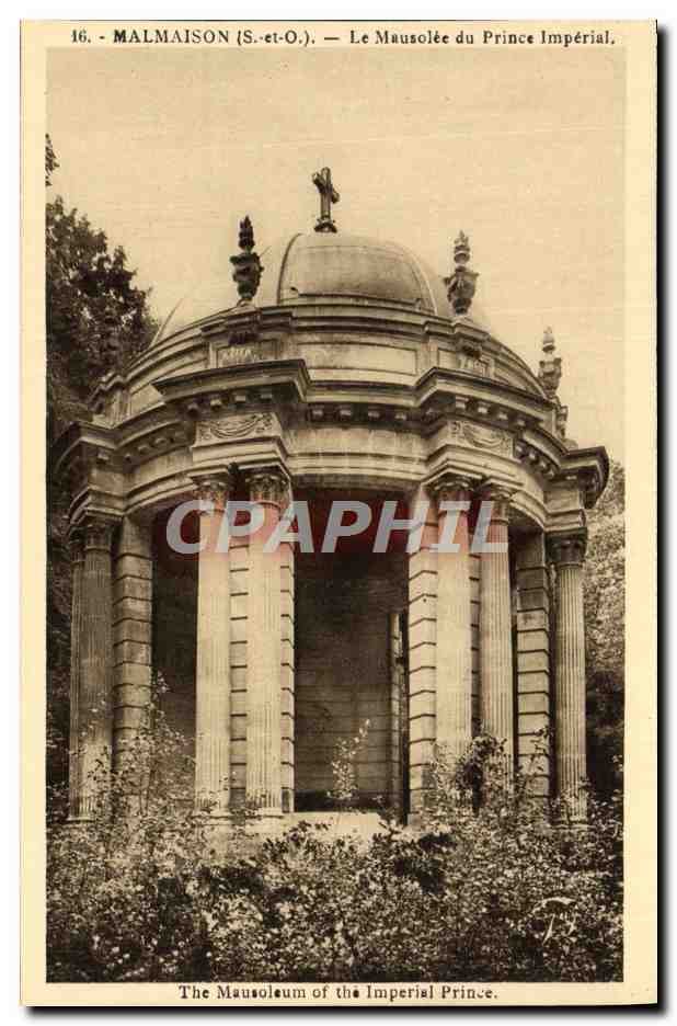 CPA Malmaison Le Mausolee du Prince Imperial