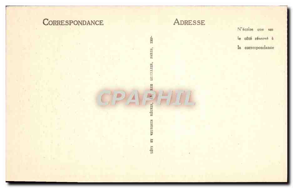 CPA Monaco Vue Generale de la Principaute  — Verso