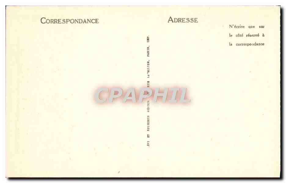 CPA Monte Carlo le Casino et les Jardins — Rückseite