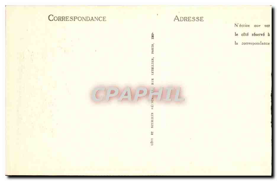 CPA Monte Carlo Le Casino  — Verso