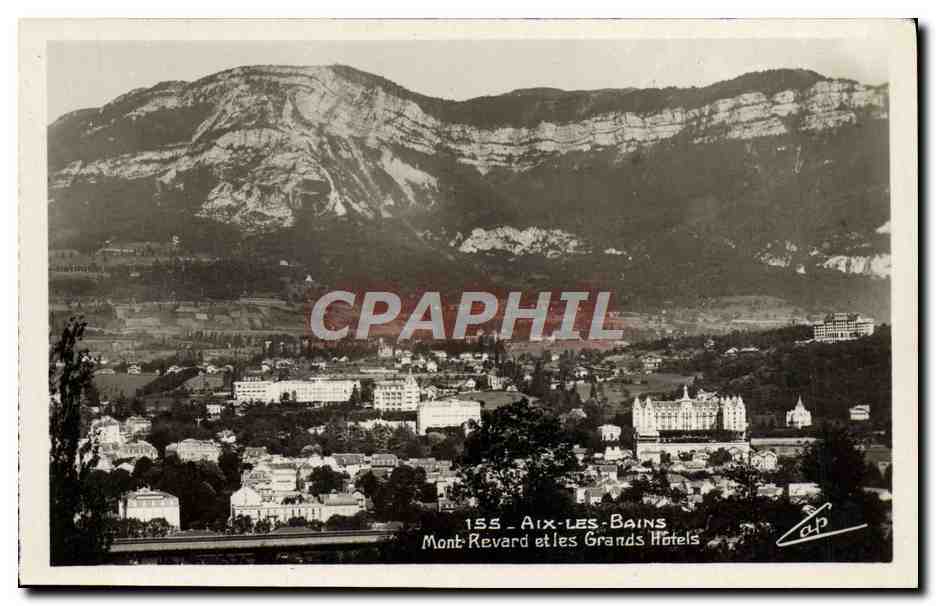 Aix-les-Bains — Mont Revard et les Grands Hôtels — C.A.F. Paris