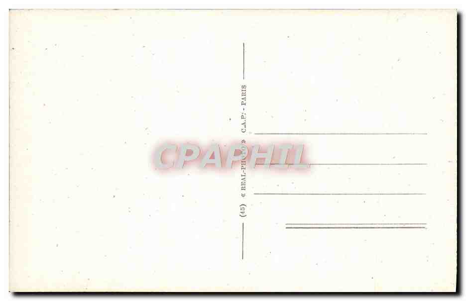 CPA Aix Les Bains Le parc et le palais des sources — Verso
