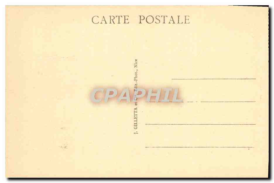 CPA Peira Cava Les Hotels Station estivale — Rückseite