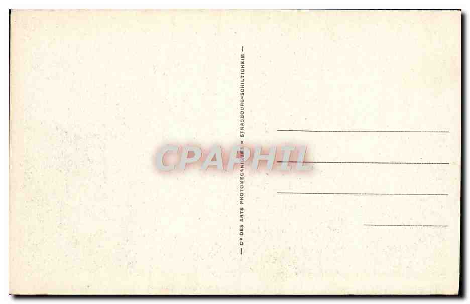 CPA Meuton Le Jardin Public — Verso