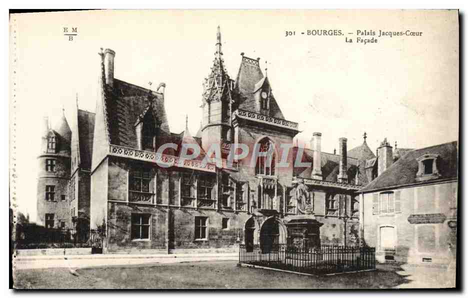 Bourges — Palais Jacques-Cœur — La Façade