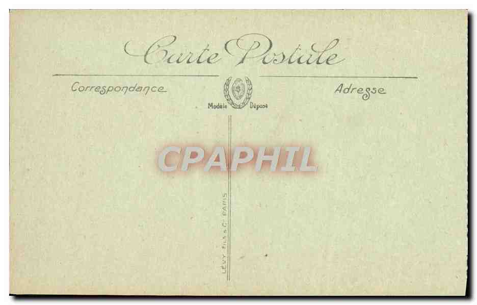 Digne - Forêt des Eaux Chaudes - Le Pont du Pigeonnier — Édition des Bureaux de Digne — Verso