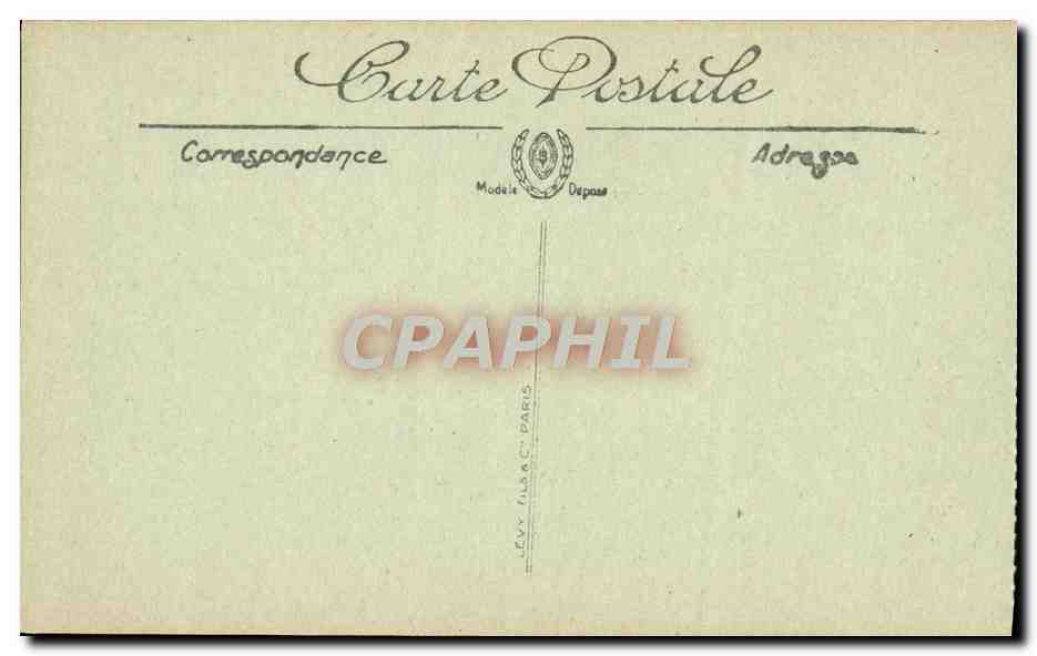 CPA Digne Eglise Notre Dame De Bourg La nef — Rückseite
