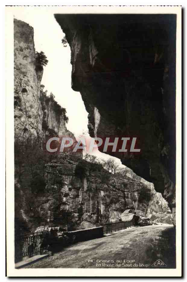 CPA Gorges Du Loup La route du saut du loup