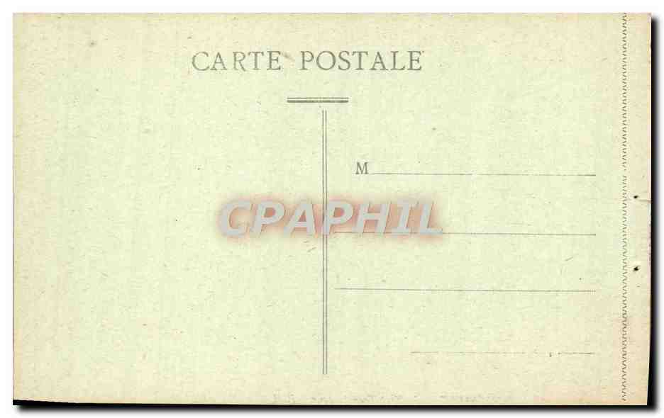 CPA Marseille Le pont transbordeur — Verso