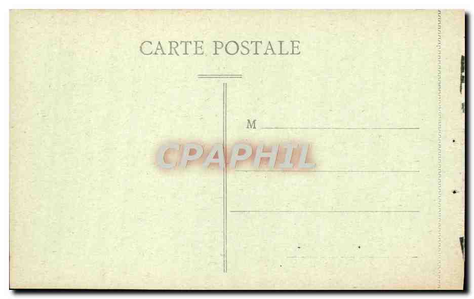 CPA Marseille Notre Dame de la Garde — Verso