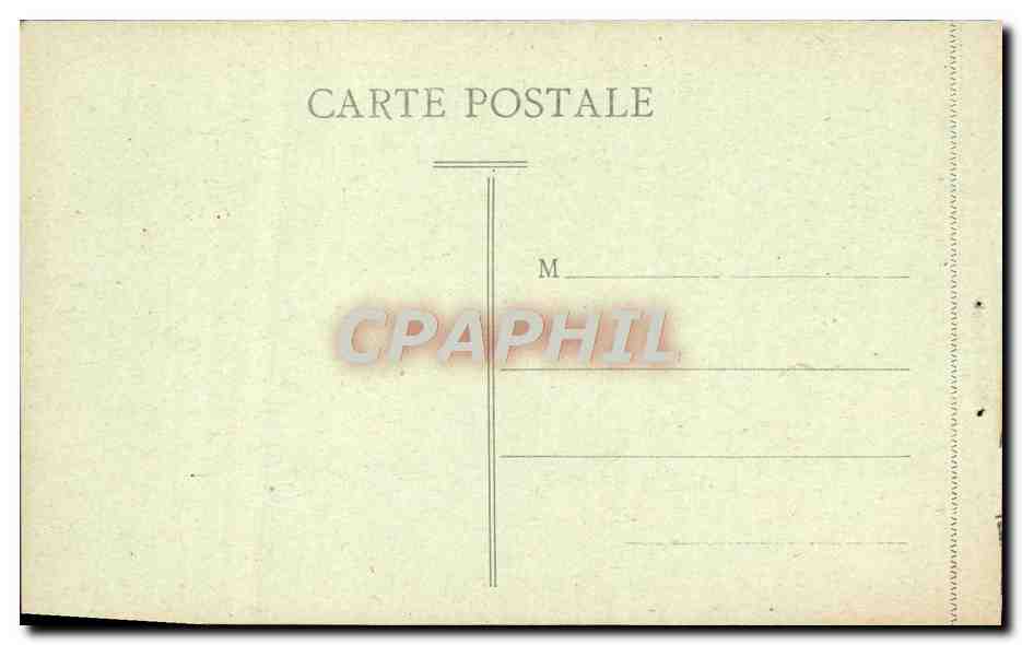 CPA Marseille Quai de la Joliette — Verso