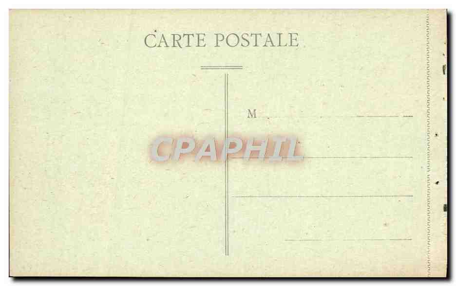 CPA Marseille Coucher de Soleil Bateaux — Verso