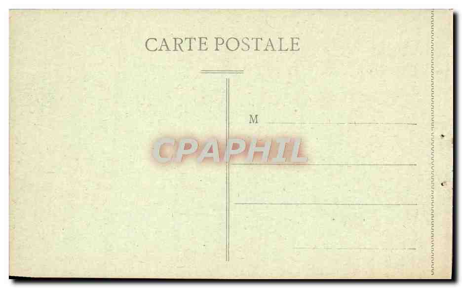 CPA Marseille Les Docks et Entrepots — Verso