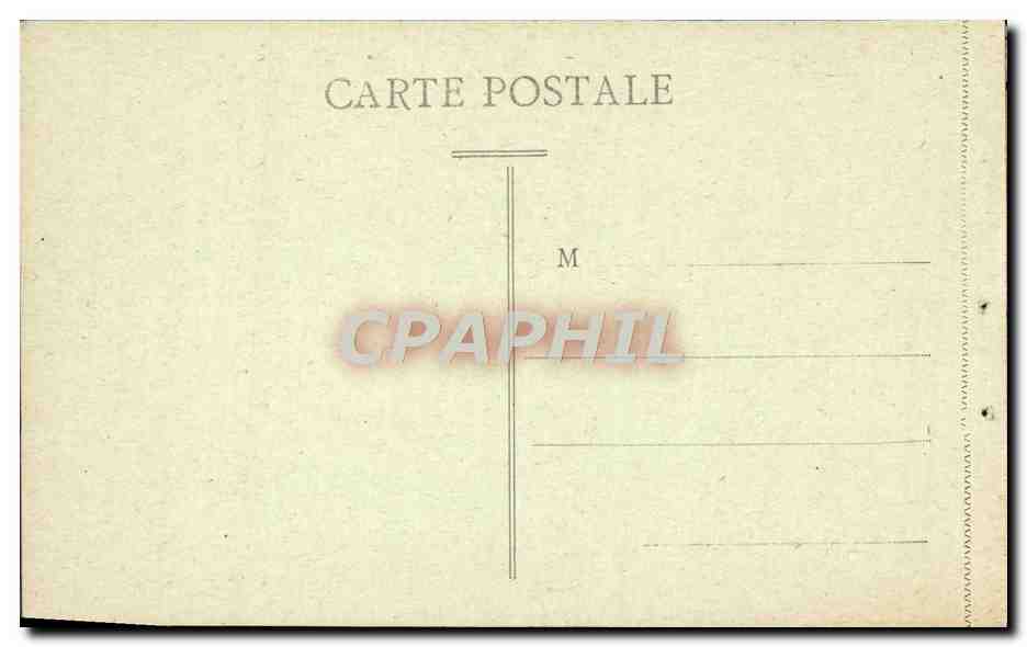 CPA Marseille Promenade de la Corniche Palace Hotel  — Verso
