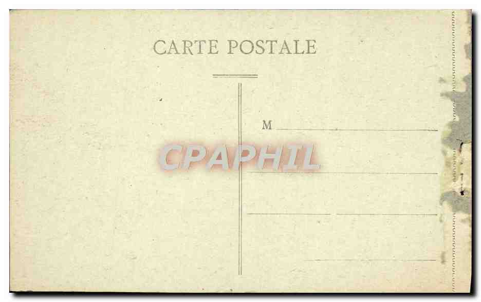 CPA Marseille Le Chateau d'If et les Iles d'Endoume — Rückseite