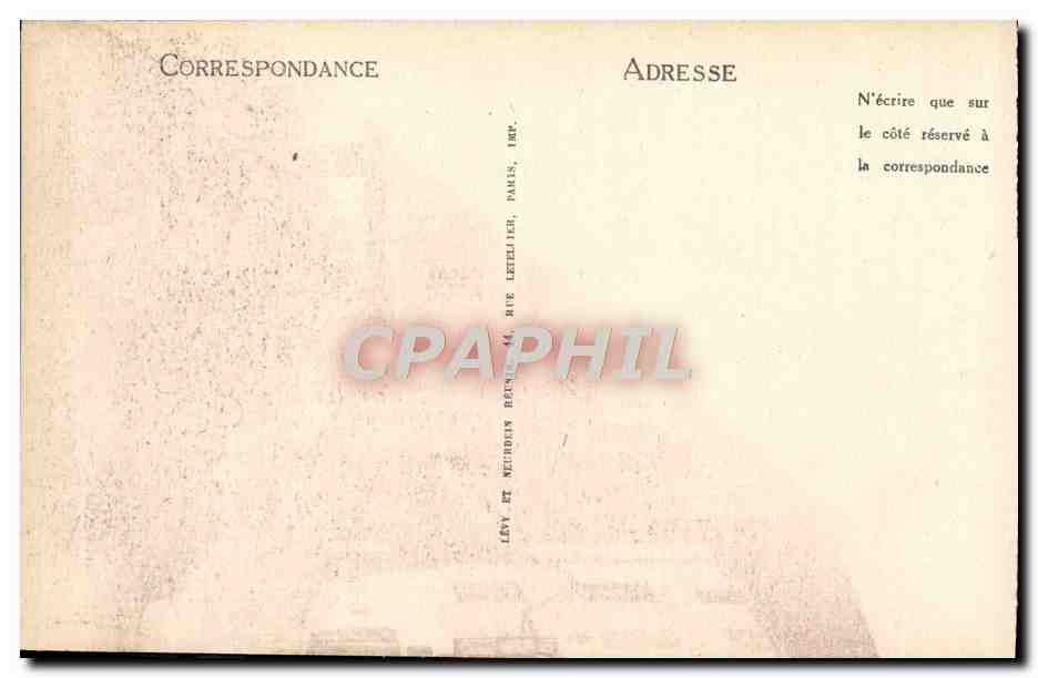 CPA Luceram Le Pont Superieur et l'Eglise — Rückseite