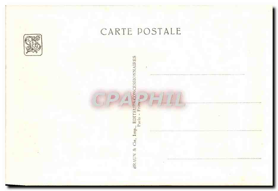 CPA Exposition Coloniale Internationale Paris 1931 Section de l'Indochine Pavillon du Cambodge  — Rückseite