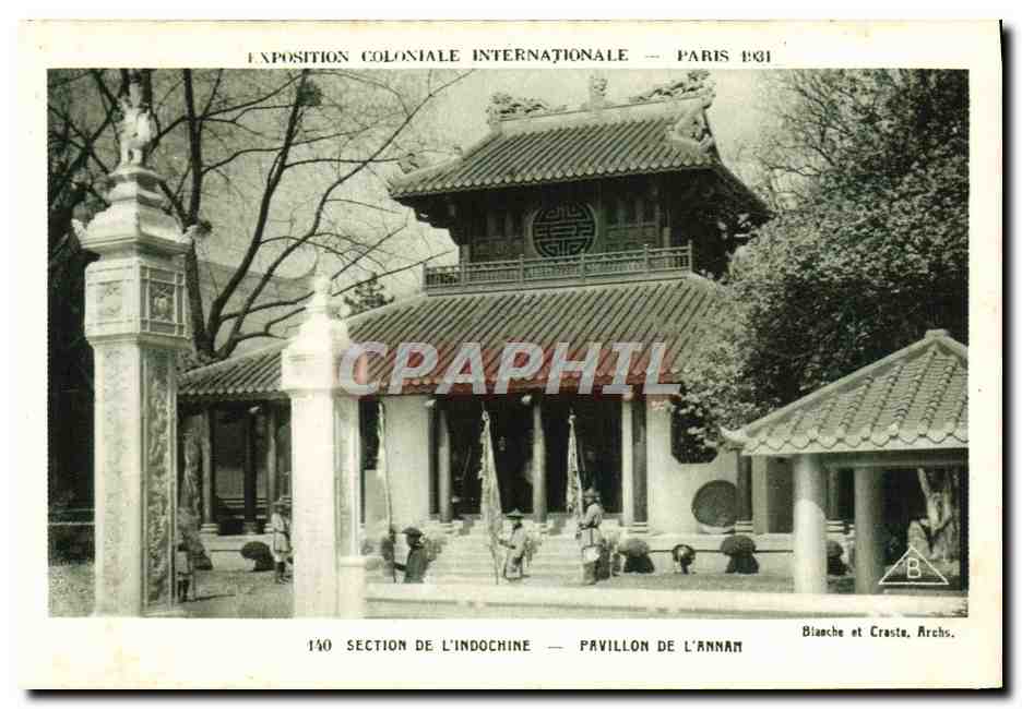 CPA Exposition Coloniale Internationale Paris 1931 Section de l'Indochine Pavillon de l'Annam