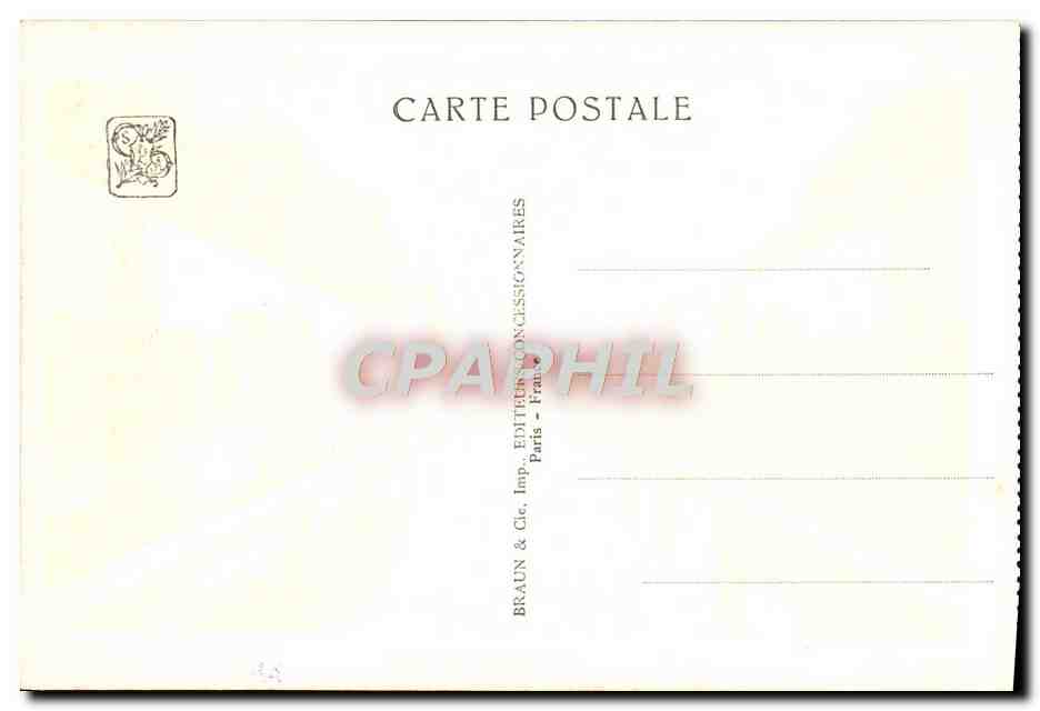 CPA Exposition Coloniale Internationale Paris 1931 Algerie Pavillon Cote Sud Algerien — Rückseite