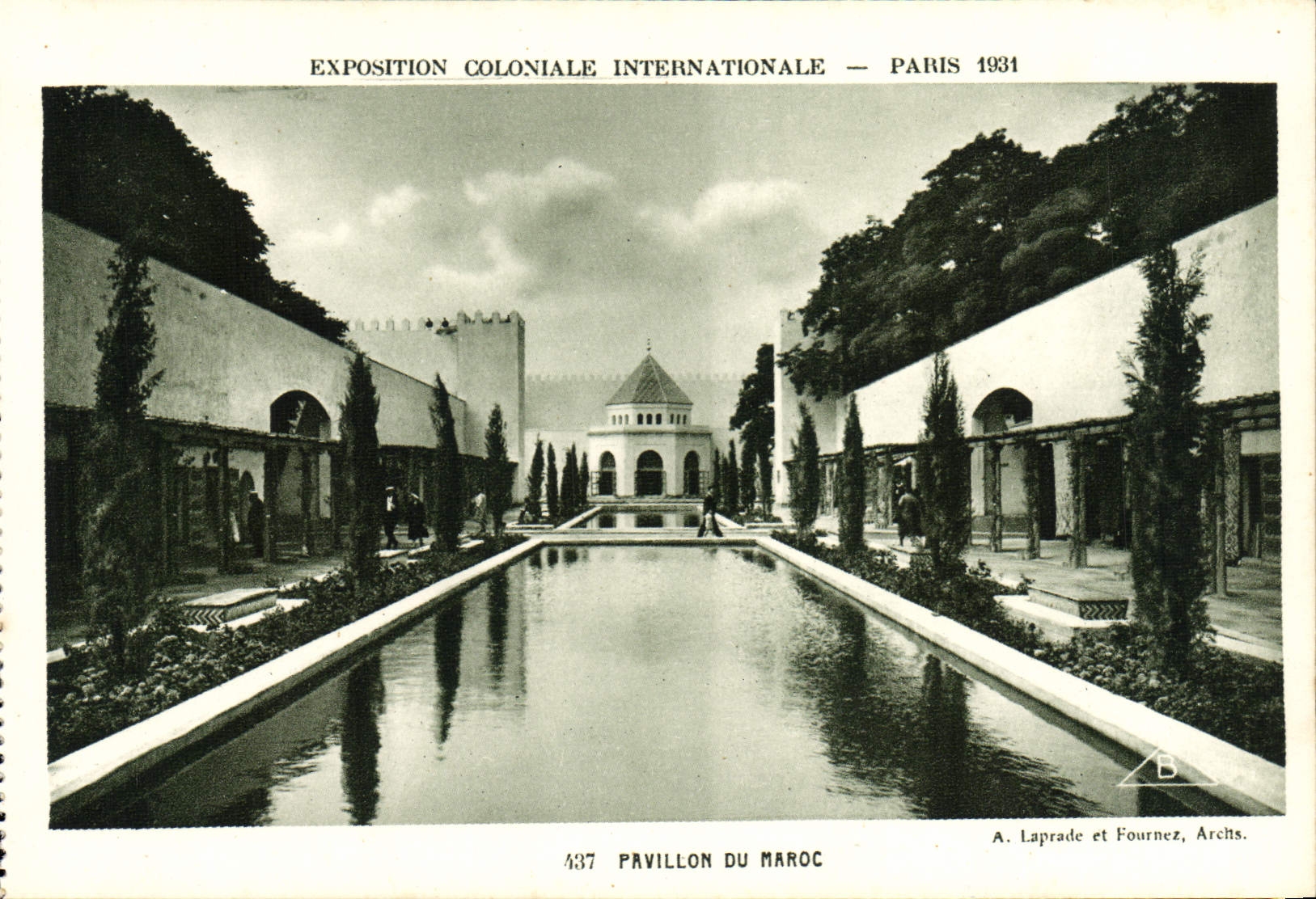 Pavillon von Marokko — Internationale Kolonialausstellung — Paris 1931