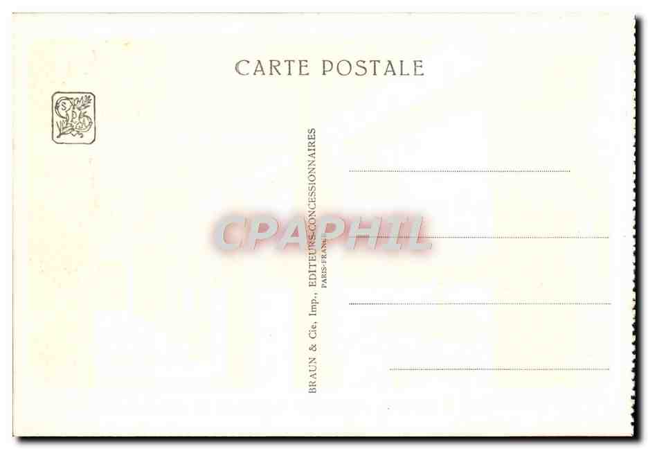 Pavillon von Marokko — Internationale Kolonialausstellung — Paris 1931 — Rückseite