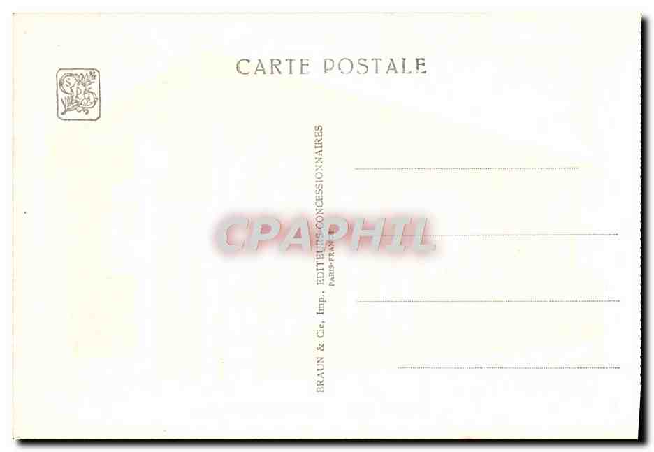 CPA Exposition Coloniale Internationale Paris 1931 Cameroun Togo Vue d'ensemble du grand pavillon — Rückseite