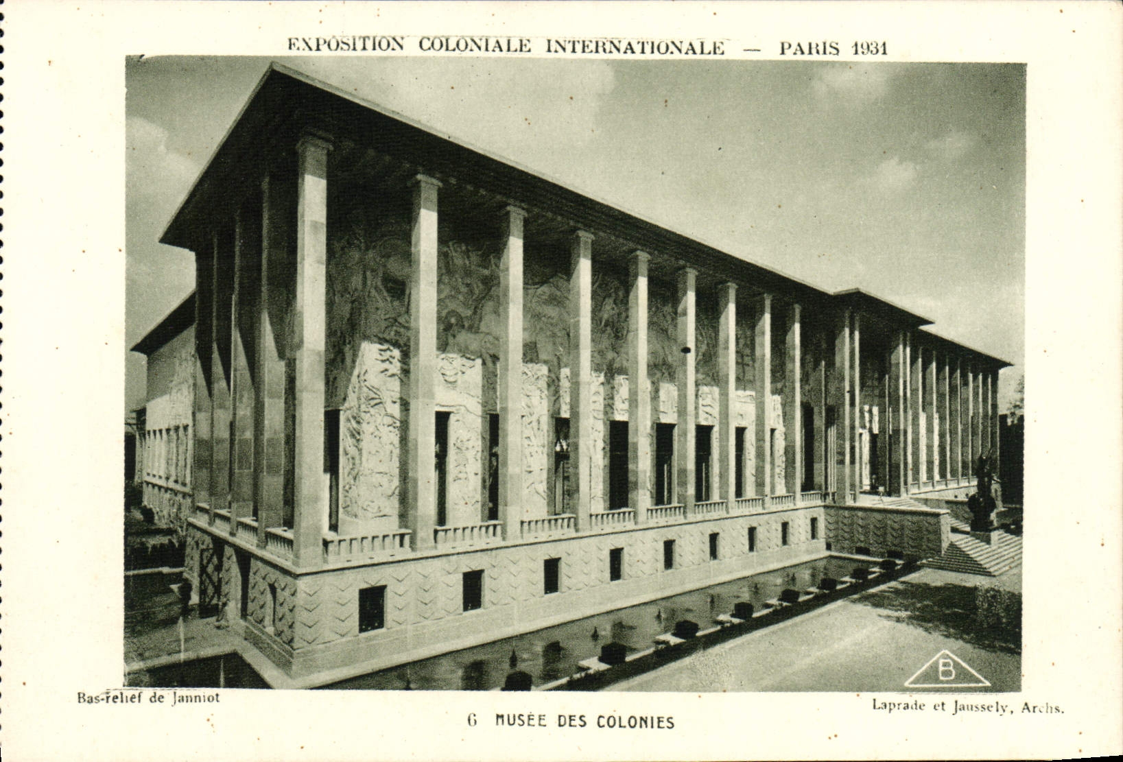Museum der Kolonien — Internationale Kolonialausstellung — Paris 1931