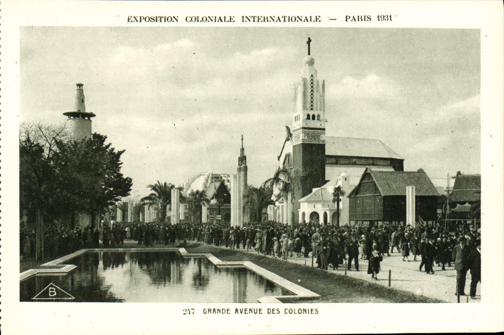 CPA Exposition Coloniale Internationale Paris 1931 Grande avenue des colonies